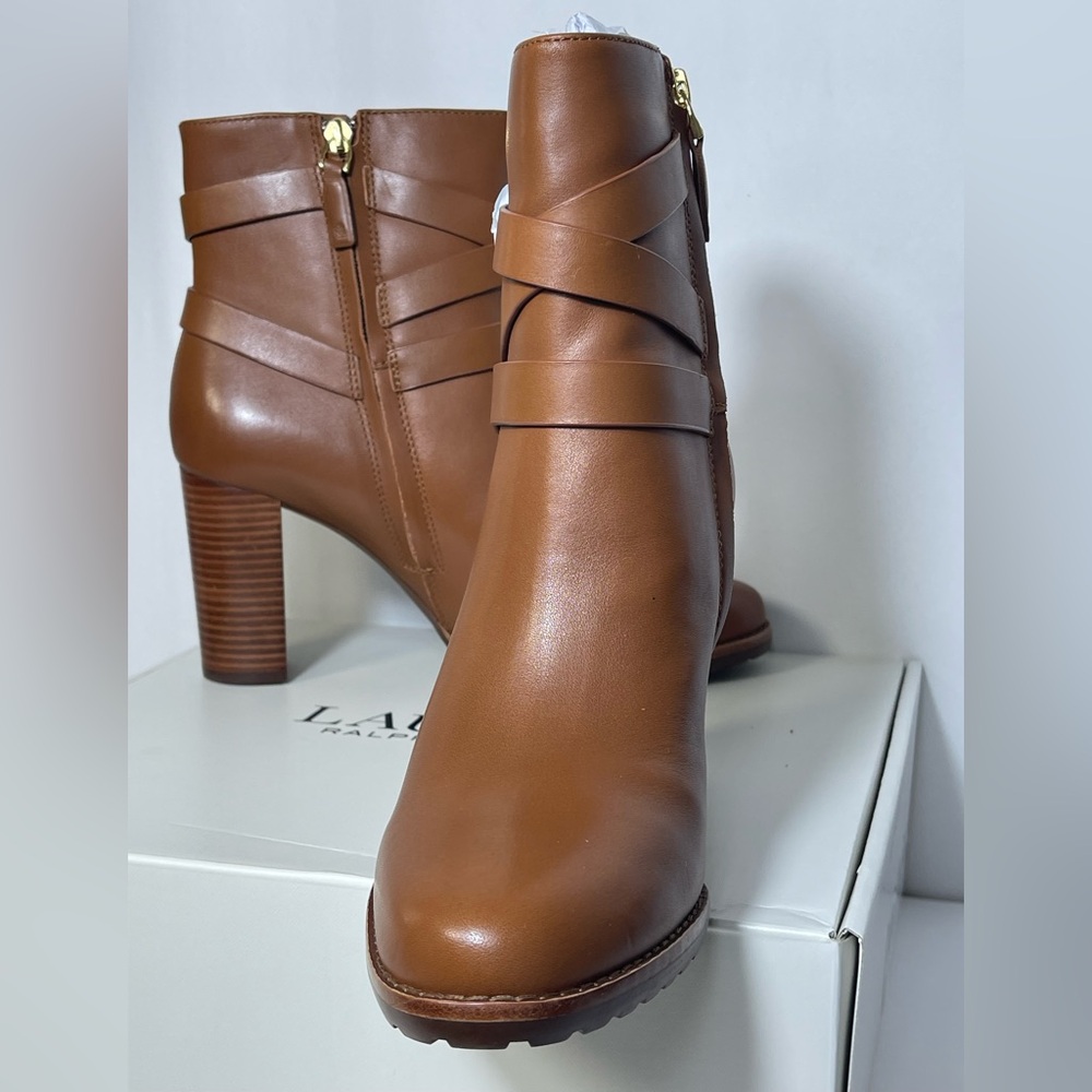 Ralph Lauren Women’s Collins Dress Booties NWT Size 9B With Box - Picture 5 of 15